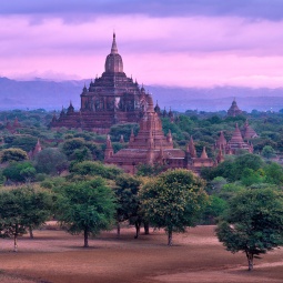 AS77-Bagan landscape, Burma