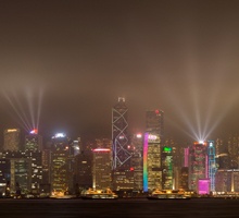 AS90-Hong Kong island panorama